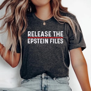 Release The Epstein Files T-Shirt: Truth Seeker Graphic Tee