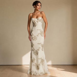 Floral Maxi Dress Bridesmaid