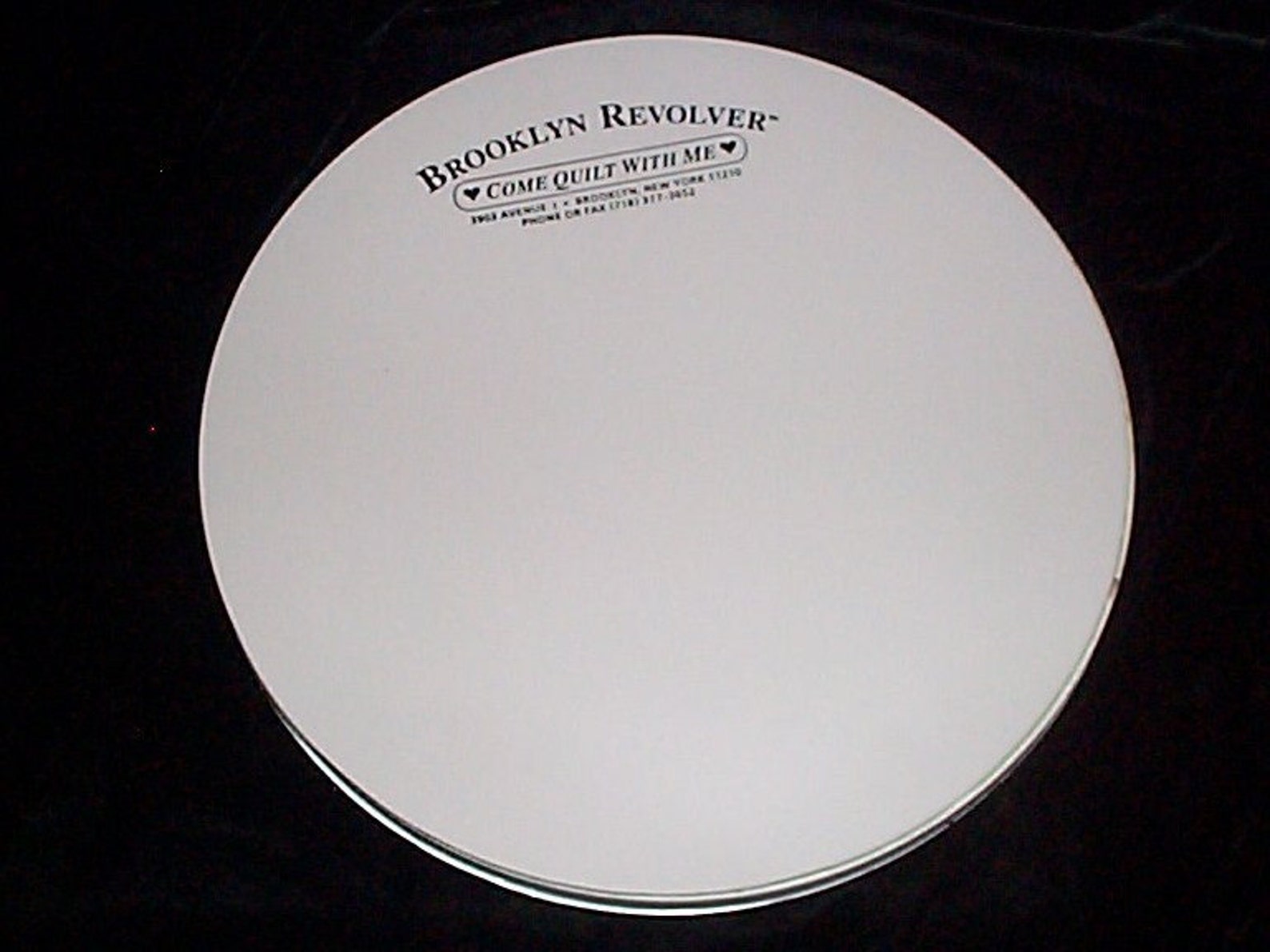 Quilting Mat Turntable Brooklyn Revolver New Etsy