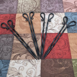 Hand Forged Barbecue or Kebab Skewers- Great for the Grill!