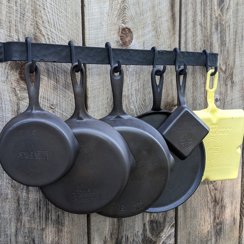 Hand Forged Pot Rack Holder - Etsy