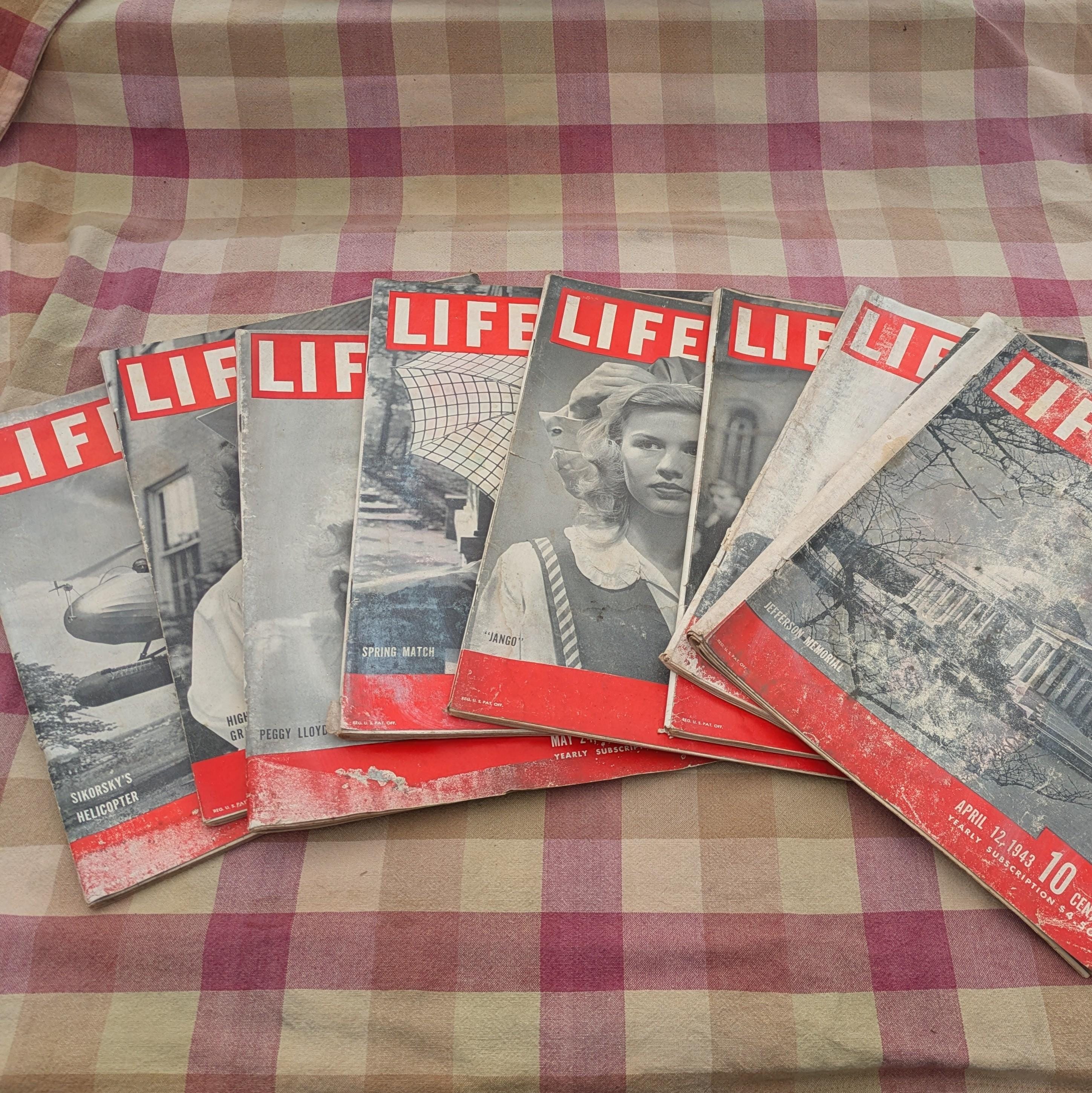 Life magazine 1943 - Etsy 日本