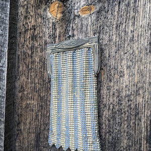 Whiting and Davis Mesh Bag Flapper Purse 1920&#39;s Vintage