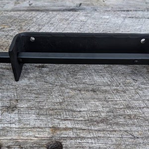 Hand Forged Deadbolt Door Latch. Wrought Iron style for an antique/vintage look!