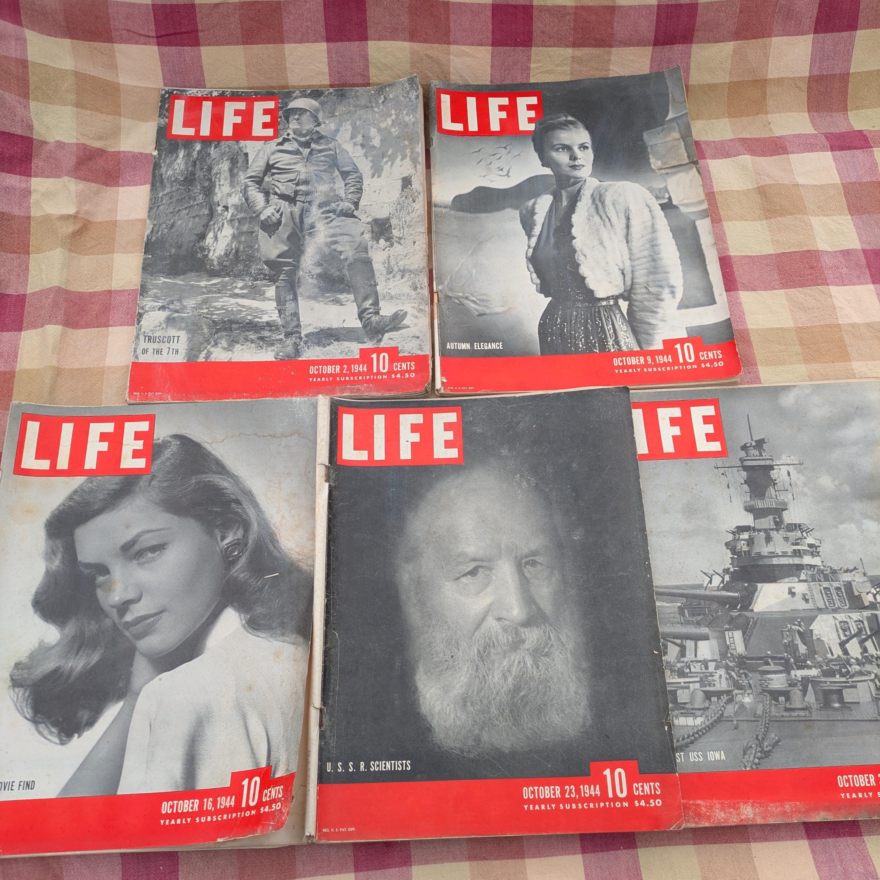 Life magazine 1943 - Etsy 日本