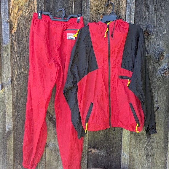 Vintage Marlboro Adventure Team Windbreaker or Rain Gear Jacket