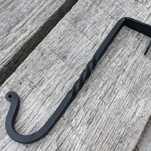 Hand Forged Over-the-Door Hook- Great for Hanging Wreaths or Other Decor or for Extra Closet Space!