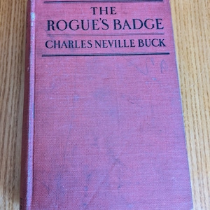 The Rogue&#39;s Badge by Charles Neville Buck, Boy&#39;s Fiction from the 1920&#39;s