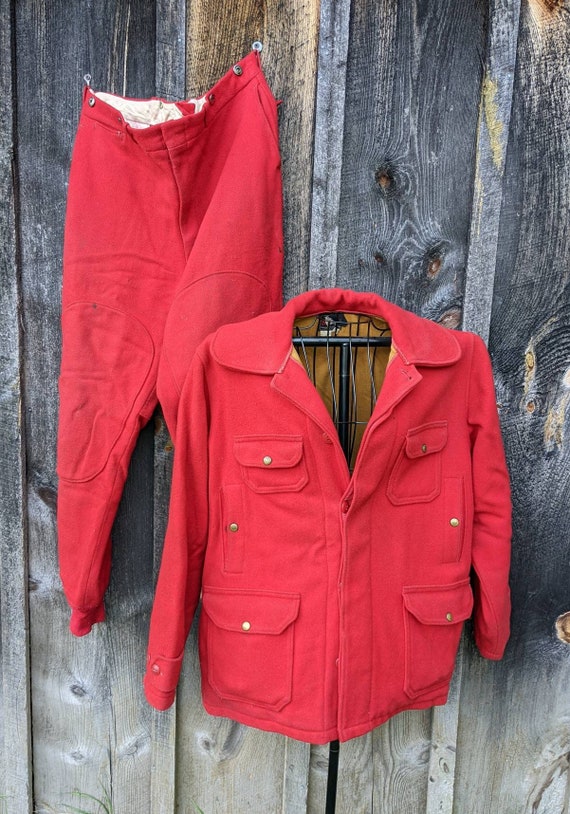Woolrich hotsell red coat