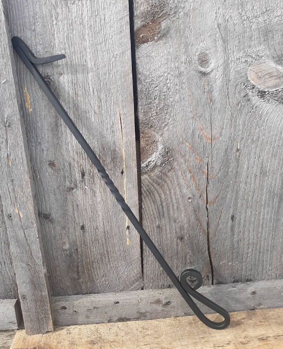 Hand Forged Fire Poker for Campfires or Wood Stove Harpoon - Etsy