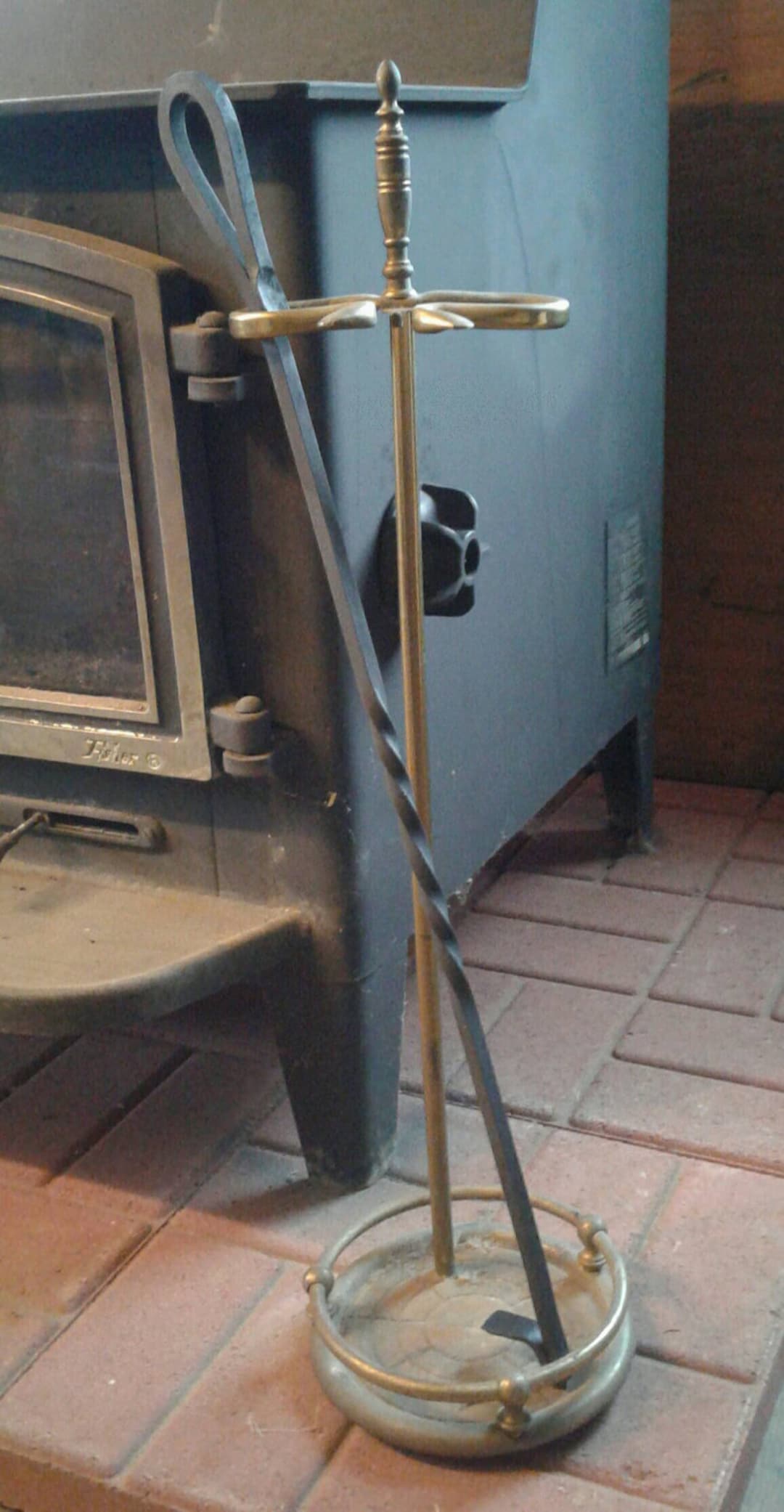 Hand Fire Poker for Campfires or Wood Stove Made of Etsy