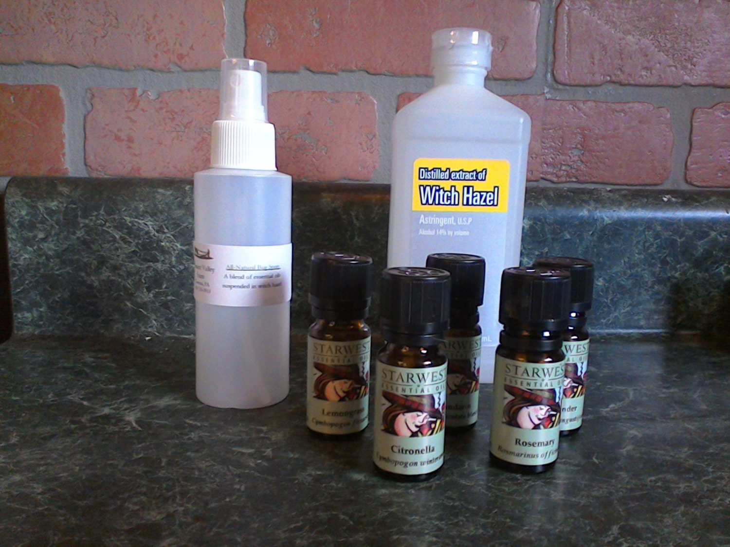 All Natural Insect Repellent made with Witch Hazel and a blend Etsy