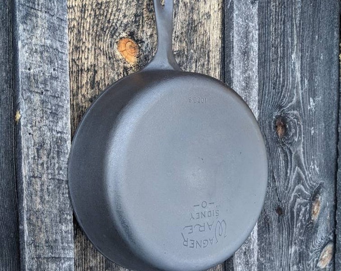 Wagner Ware Cast Iron Deep Skillet/chicken Fryer Sidney O 1088 Etsy