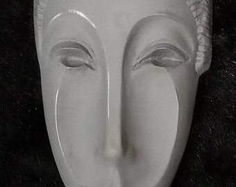 Evaline Sellors Mask Artisan Aluminum Mask Letitia Sculpture Mask Picture Prop Free Shipping