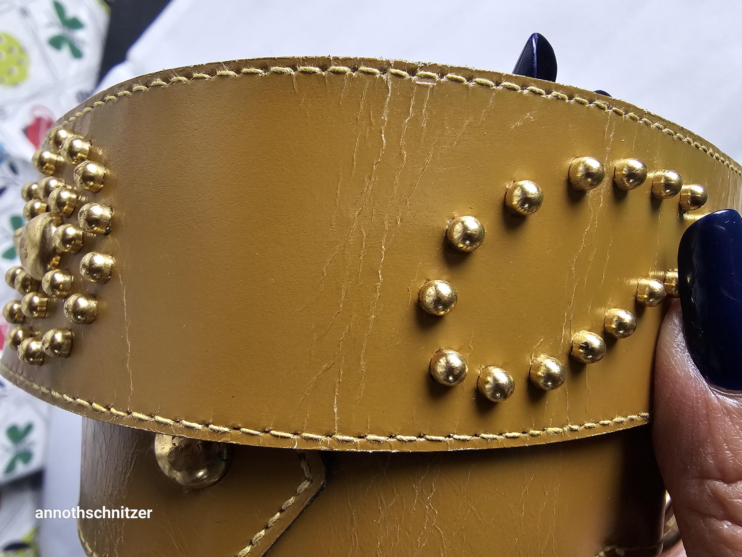 ベルト SAINT LAURENT Woman Belt Yellow Cream 554465BOO0W 9207 YSL 3CM Logo Belt | SAINT LAURENT | elysewalker