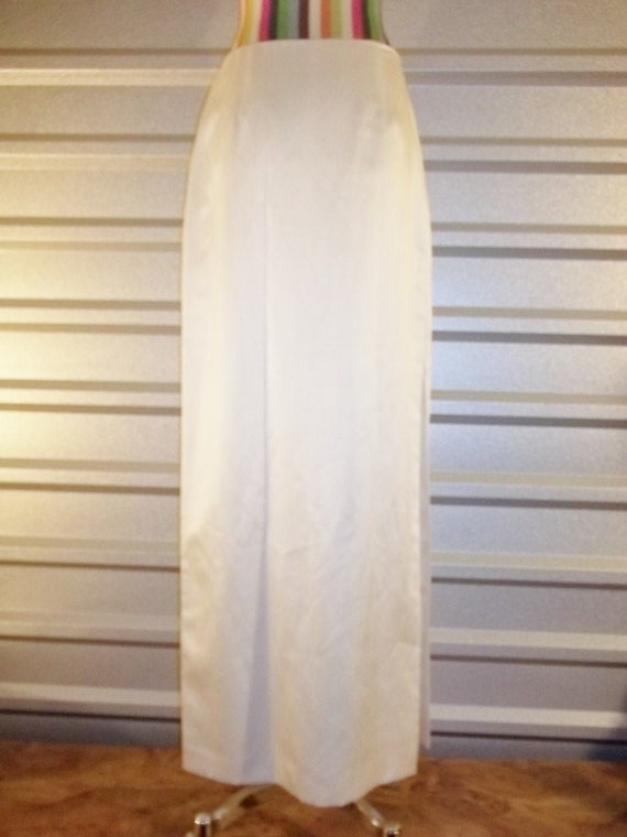 Nicole Miller Skirt Couture White Wedding Skirt Fo