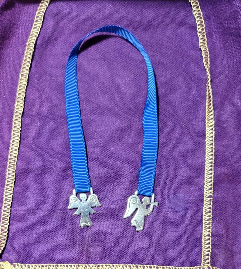 James Avery Bookmark Avery Angel Ribbon Bookmark Angel Etsy