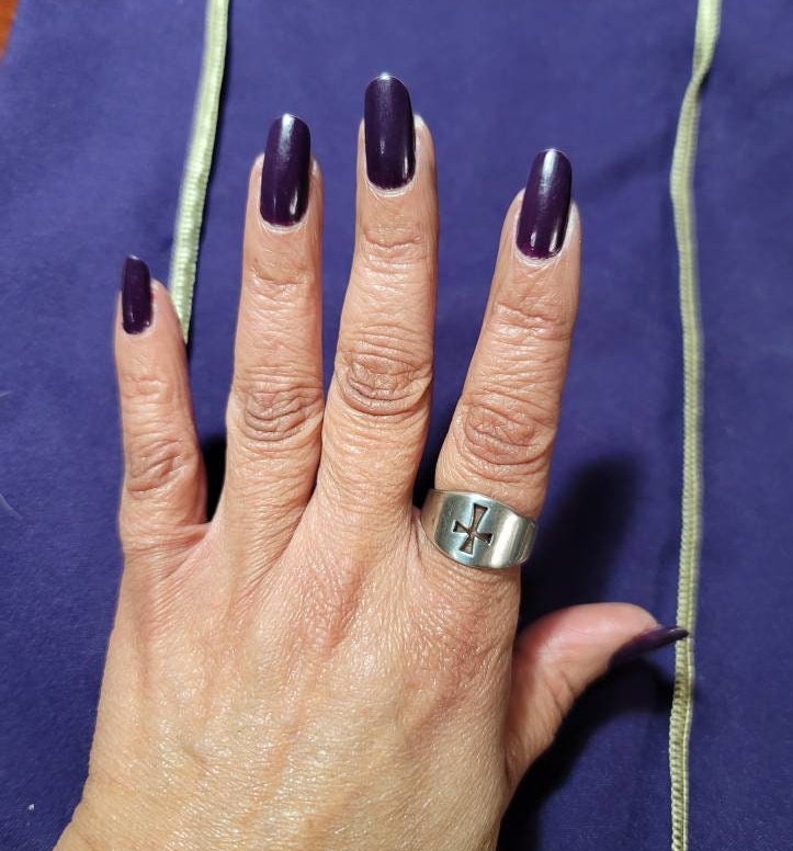 James avery wide store crosslet ring
