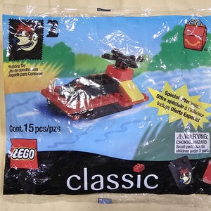 Vintage Lego McDonald&#39;s Happy Meal Toy 1999 Classic Series #2 New in Package Free Shipping