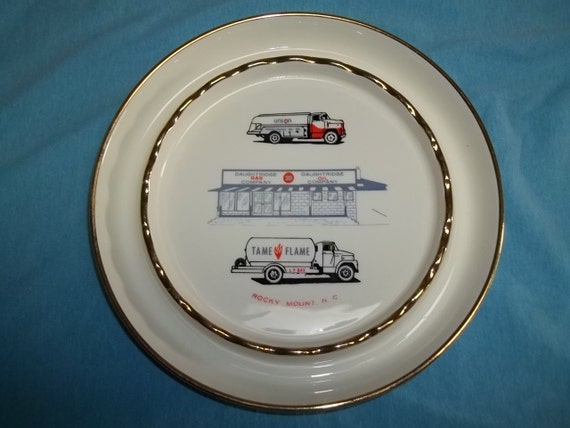 Union 76 Gas Ashtray Union 76 Gas souvenir ashtray Union 76 Logo Ash Tray