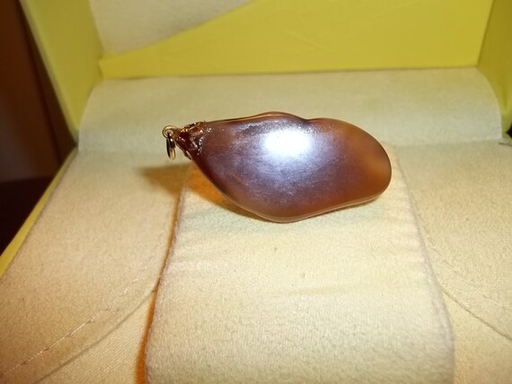 Coral Turtle Pendant: 18kt Gold, Brown Jade Vinta… - image 7