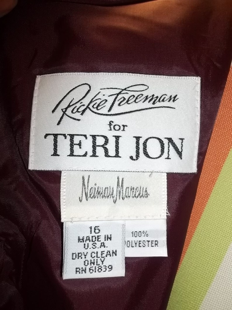 Women Dress Neiman Marcus By Rickie Freeman For Teri Jon | Etsy