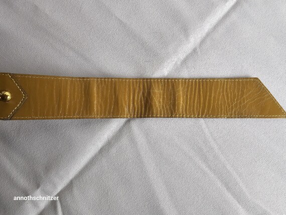 ベルト SAINT LAURENT Woman Belt Yellow Cream 554465BOO0W 9207 YSL 3CM Logo Belt | SAINT LAURENT | elysewalker
