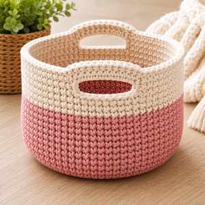Crochet Best Storage Basket Pattern PDF, Decorative Best Storage Basket, Easy Crochet Basket Pattern PDF, Crochet Home Organizer Pattern,