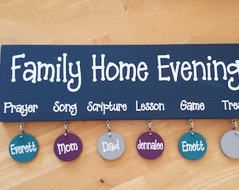family home evening etsy