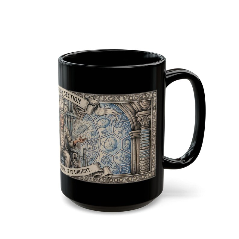 The Frozen Section Mug | Answer The Phone It Is Urgent | Gothic Histology Tarot Mug | Lab Tech Gift image 13