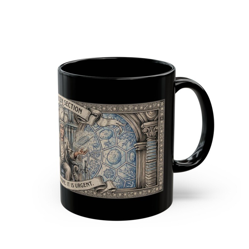 The Frozen Section Mug | Answer The Phone It Is Urgent | Gothic Histology Tarot Mug | Lab Tech Gift image 5