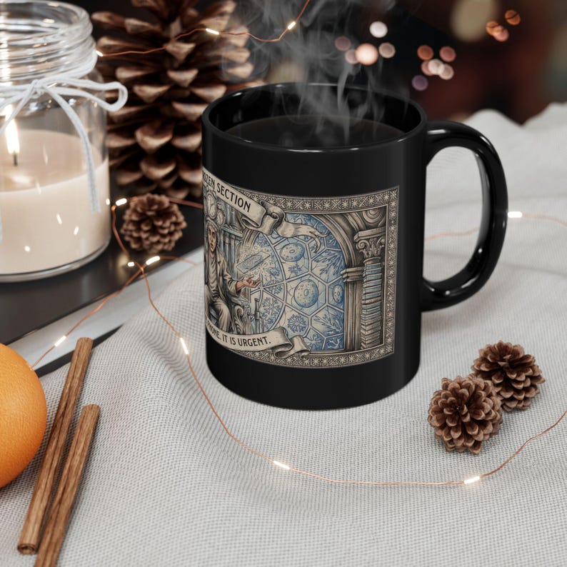 The Frozen Section Mug | Answer The Phone It Is Urgent | Gothic Histology Tarot Mug | Lab Tech Gift image 6