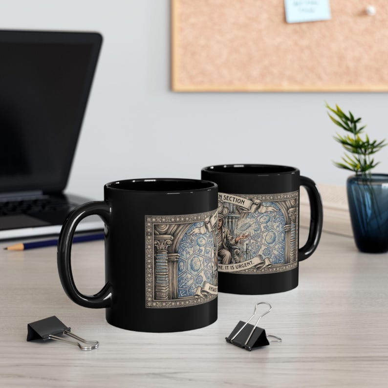 The Frozen Section Mug | Answer The Phone It Is Urgent | Gothic Histology Tarot Mug | Lab Tech Gift image 7