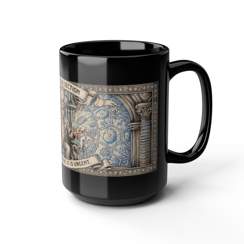 The Frozen Section Mug | Answer The Phone It Is Urgent | Gothic Histology Tarot Mug | Lab Tech Gift image 14