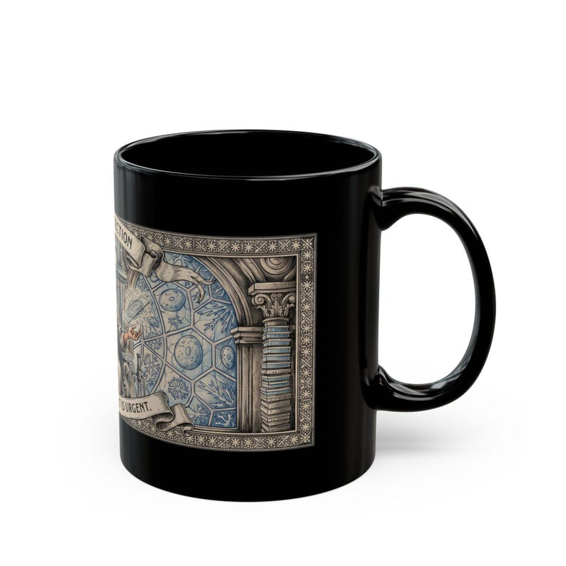 The Frozen Section Mug | Answer The Phone It Is Urgent | Gothic Histology Tarot Mug | Lab Tech Gift image 2