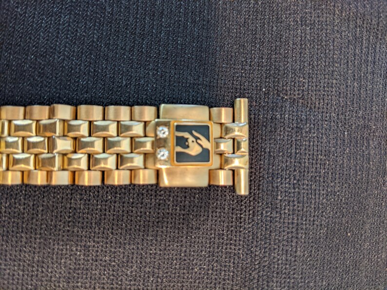 Vintage JB Champion 1/40 10k RPG Gold Tone Link Watch Band Customized