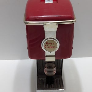 Collectible Coca Cola Fountain Shaped Piggy Bank