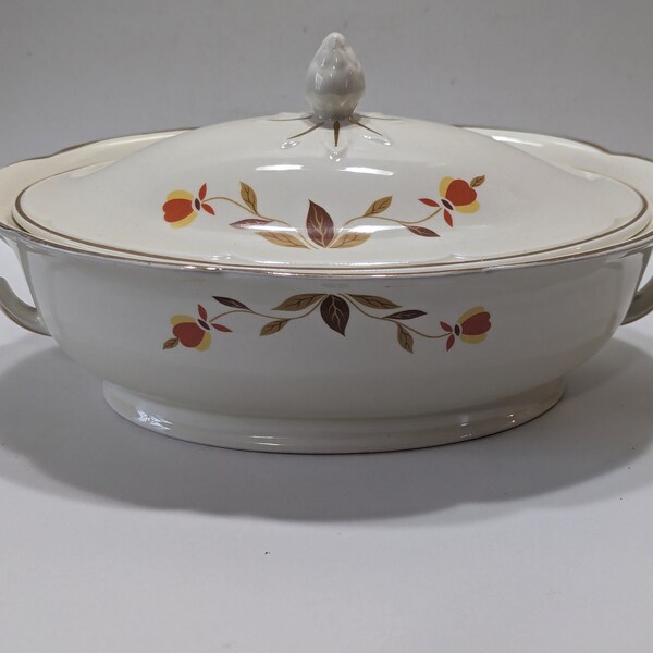 Jewel tea autumn leaf etsy