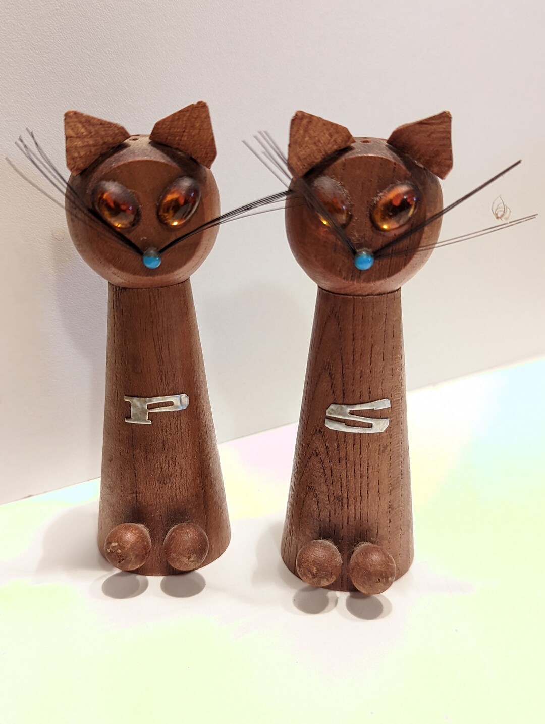 ペッパーアンドソルト　アメリカ　ビンテージ　猫　ハワイ　レトロ　アンティーク 楽天市場】Daisy&Lucky S+P 猫の塩コショウ入れ セット Quail