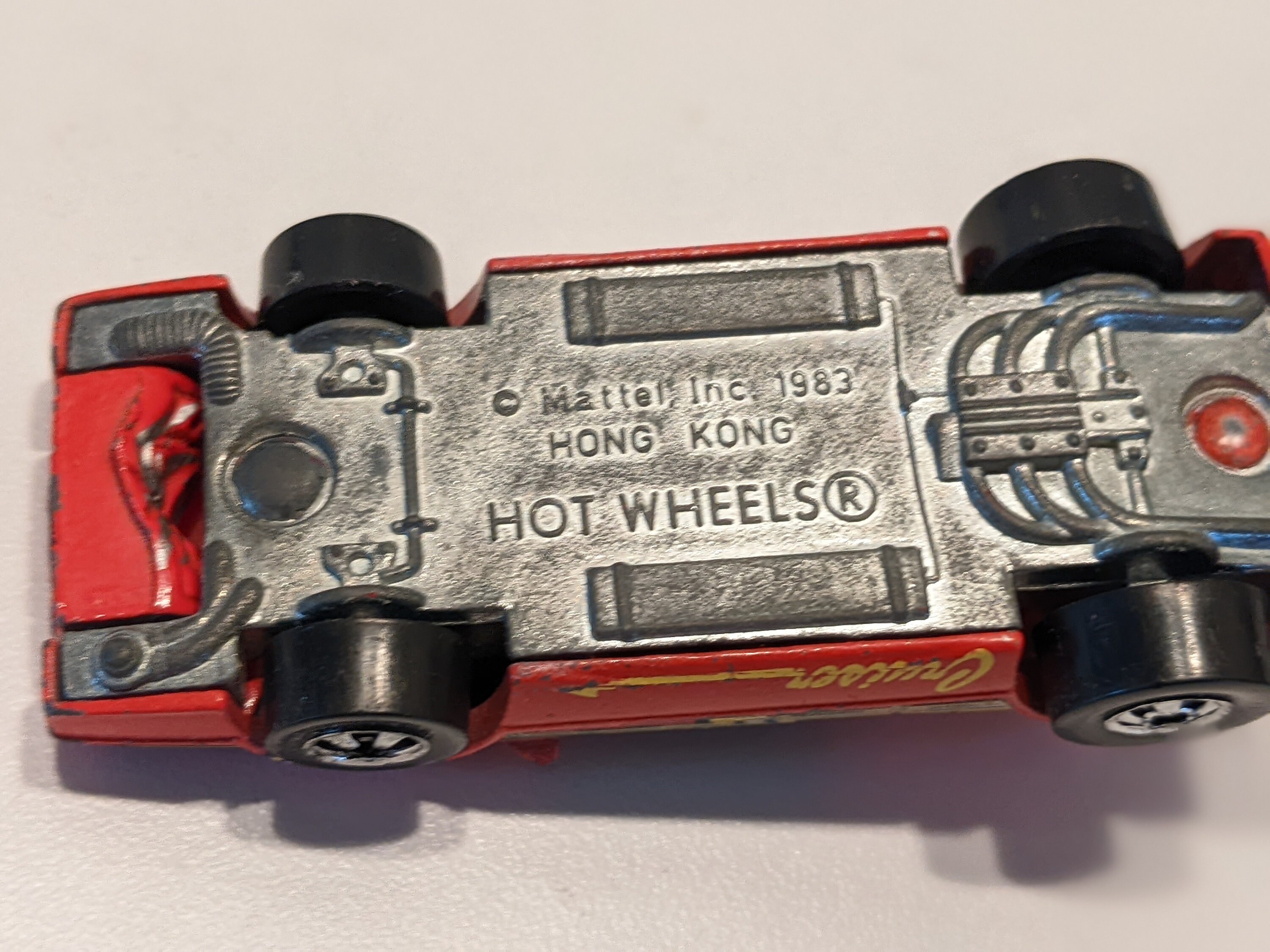 Vintage 1983 Hot Wheels Crack Ups Red Cruiser Car Wrecked 