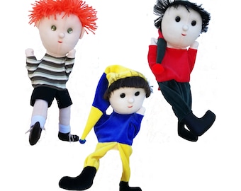 男の子のハンドパペット