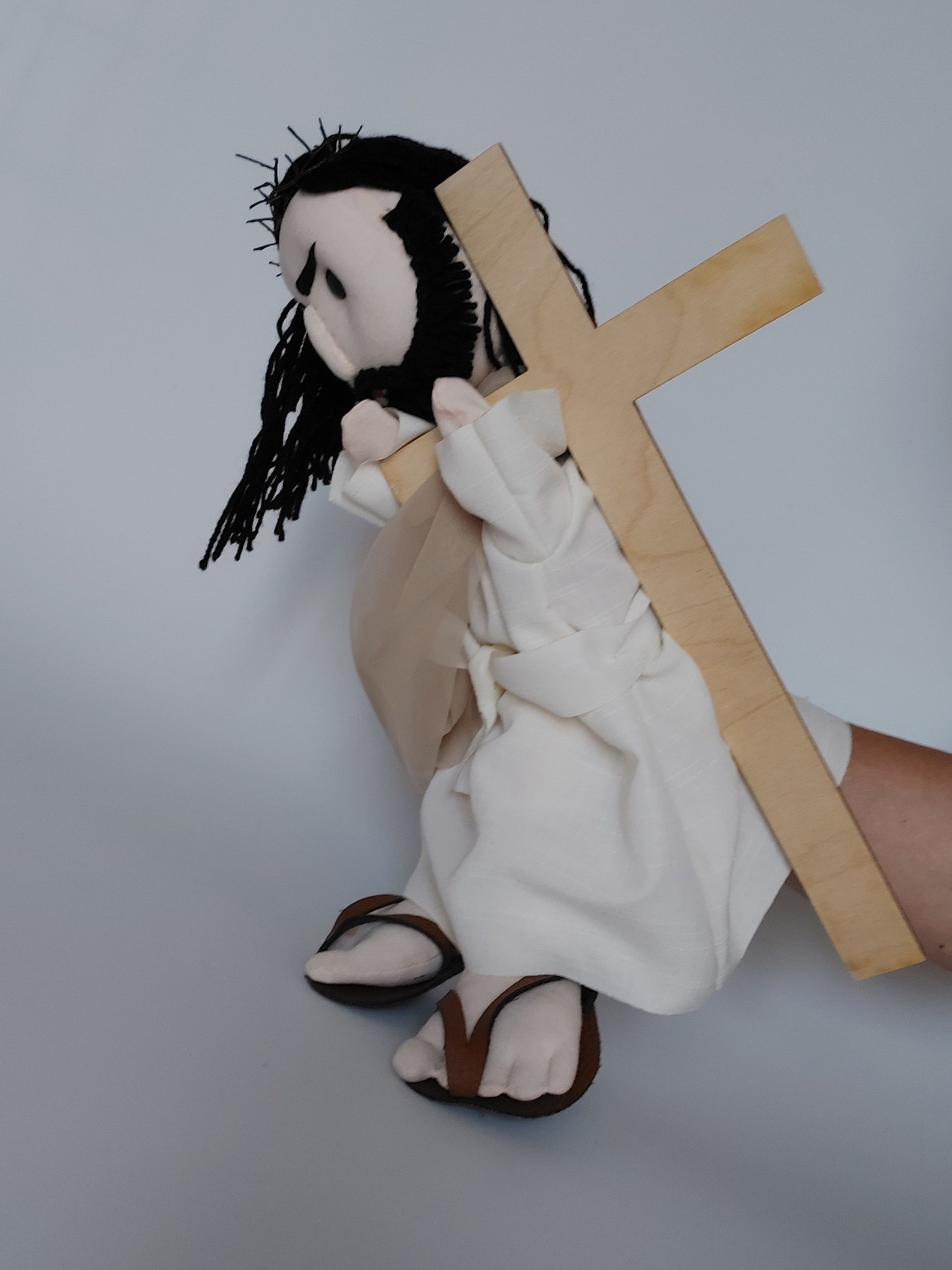 Jesus Hand Puppet Etsy Australia