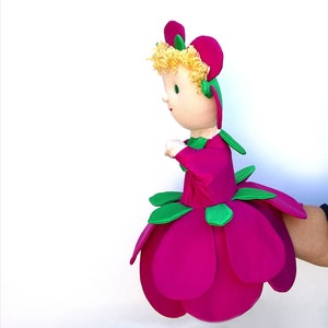 Flora, the flower fairy hand puppet image 3