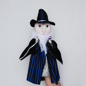Prospero, the wizard - hand puppet