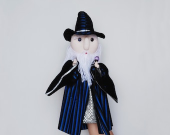 Prospero, the wizard - hand puppet
