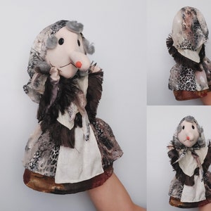 Klotild, the witch - handpuppet