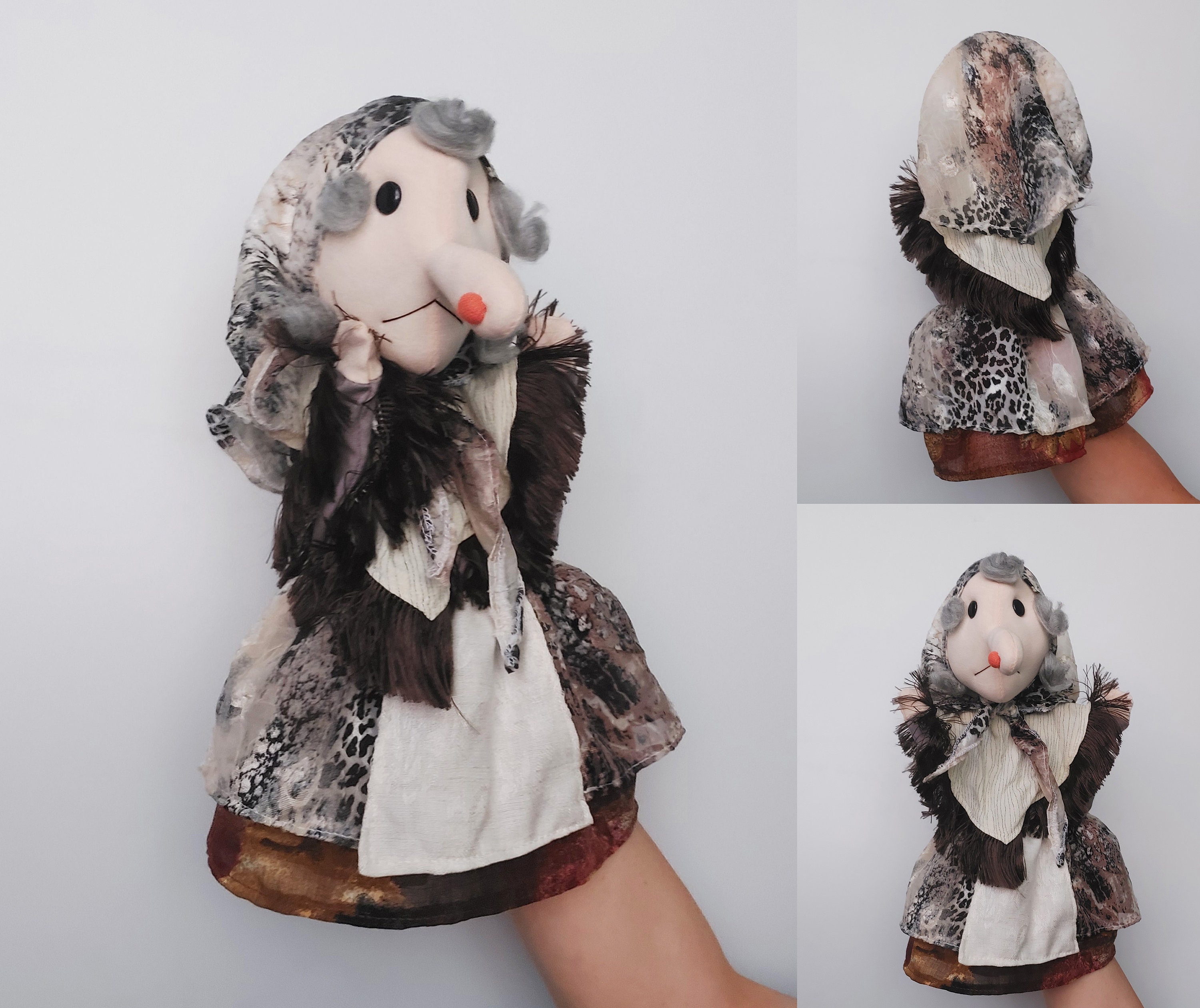 魔女クロティルド - ハンドパペット - Etsy 日本