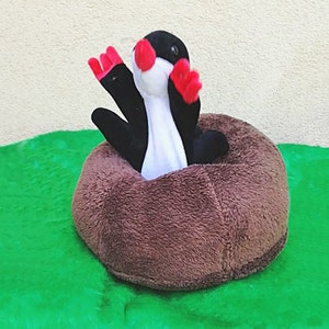 Molly, the mole - hand puppet