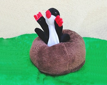 Molly, the mole - hand puppet