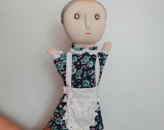 Grandmother - hand puppet